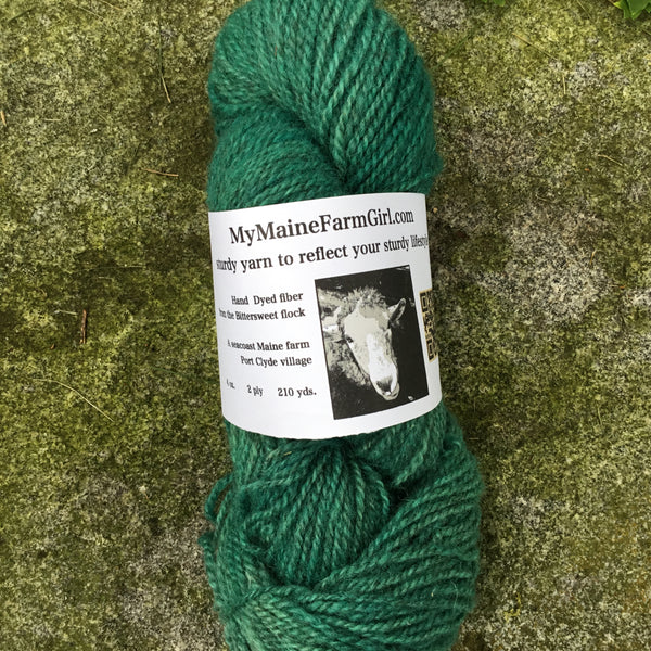 Coastal Maine Hand Dyed Yarn