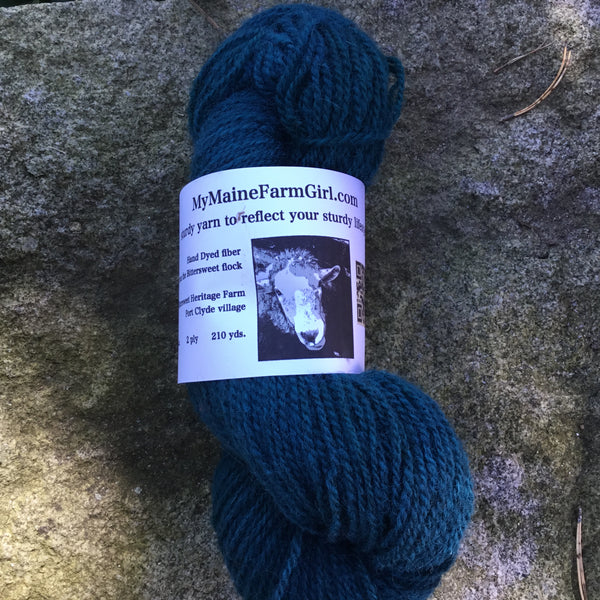 Coastal Maine Hand Dyed Yarn