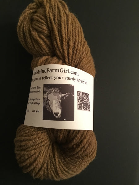 Coastal Maine Hand Dyed Yarn