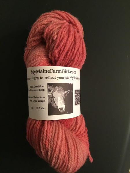 Coastal Maine Hand Dyed Yarn