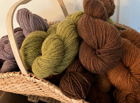 Coastal Maine Hand Dyed Yarn