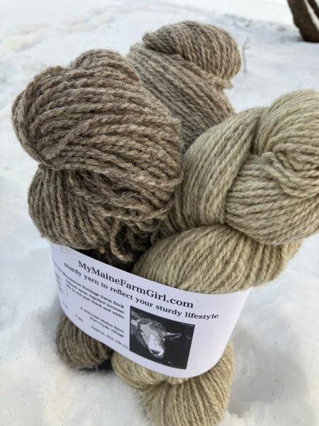 Custom Blend Natural Yarn