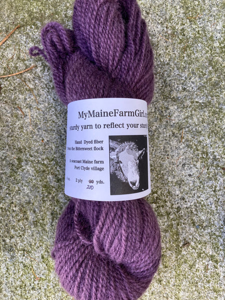 Coastal Maine Hand Dyed Yarn