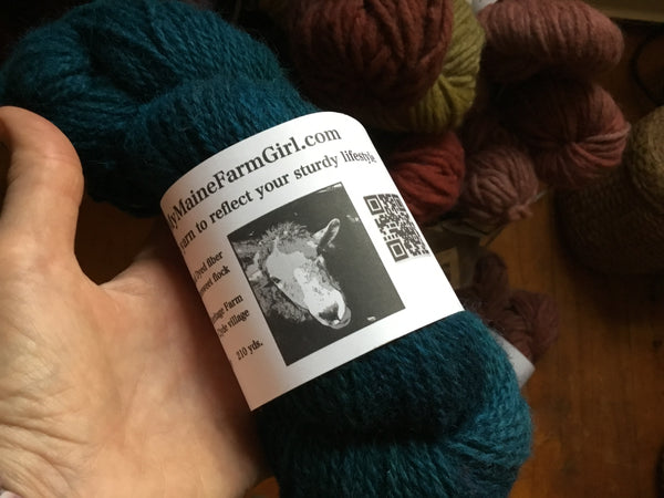 Coastal Maine Hand Dyed Yarn