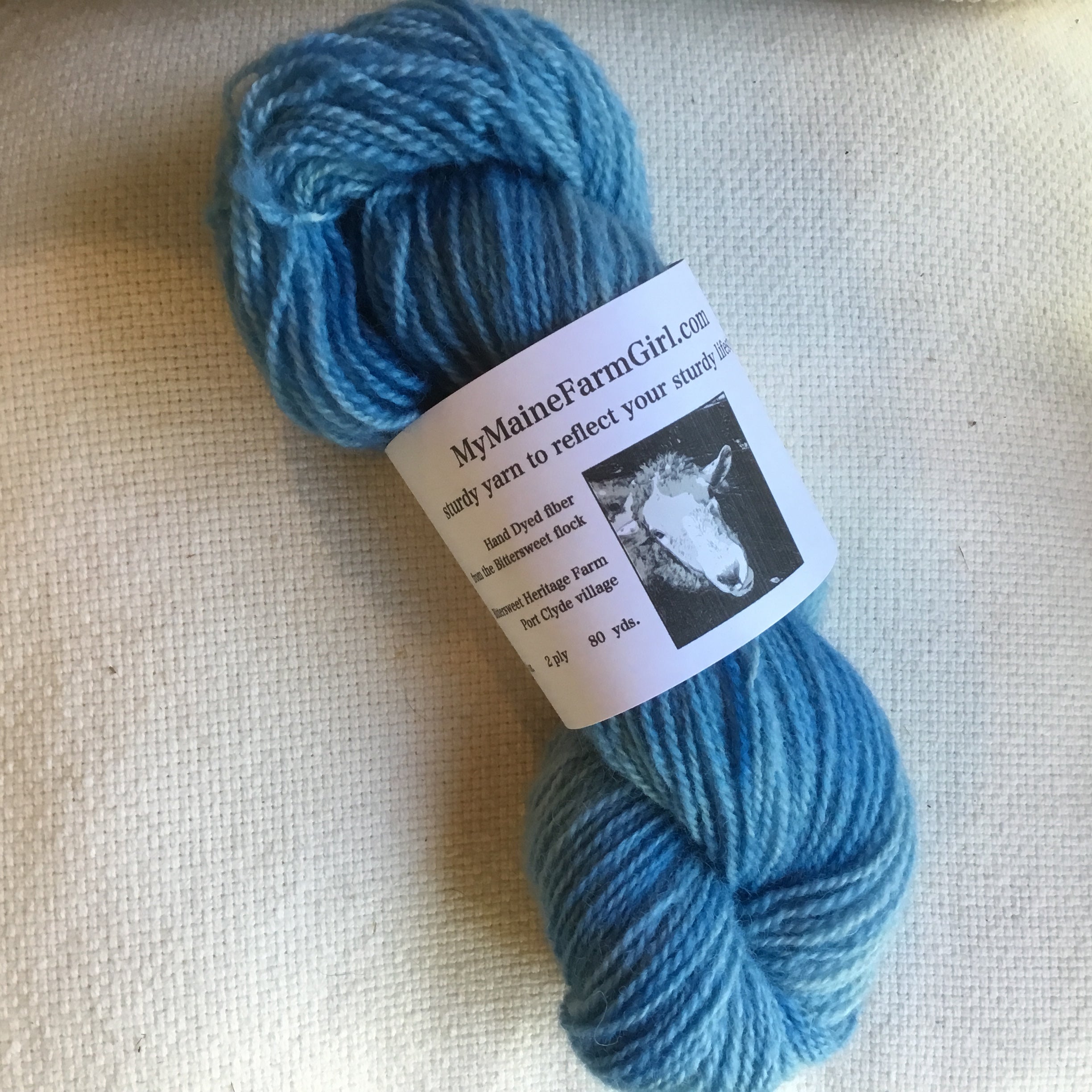 Coastal Maine Hand Dyed Yarn