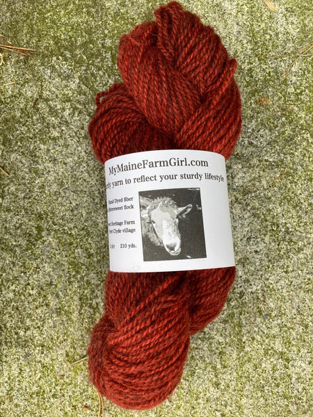 Coastal Maine Hand Dyed Yarn