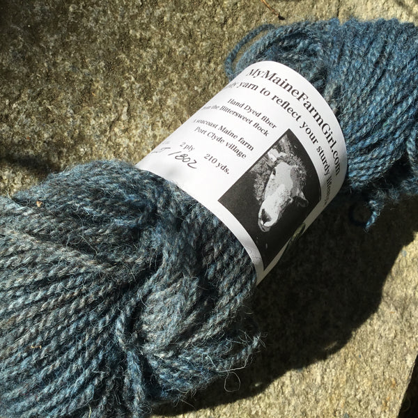 Coastal Maine Hand Dyed Yarn