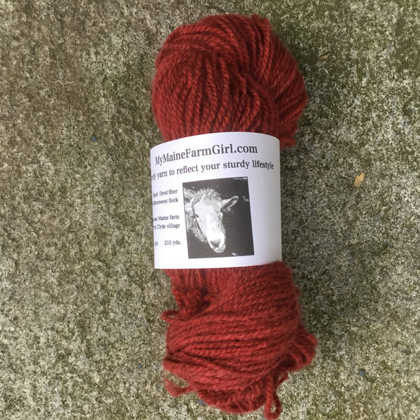 Coastal Maine Hand Dyed Yarn