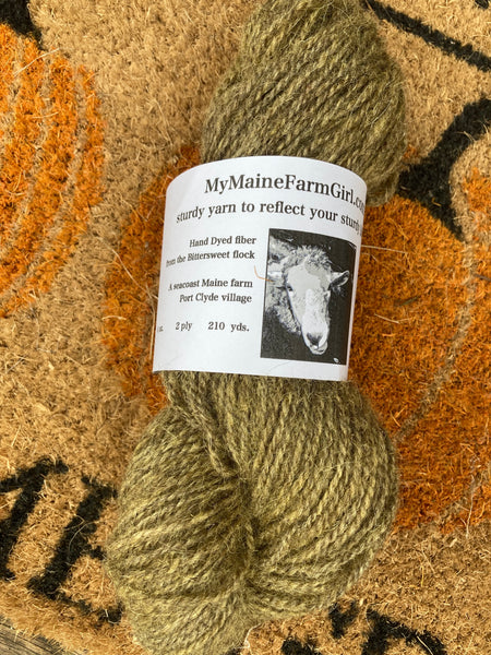 Coastal Maine Hand Dyed Yarn