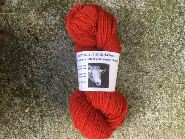 Coastal Maine Hand Dyed Yarn