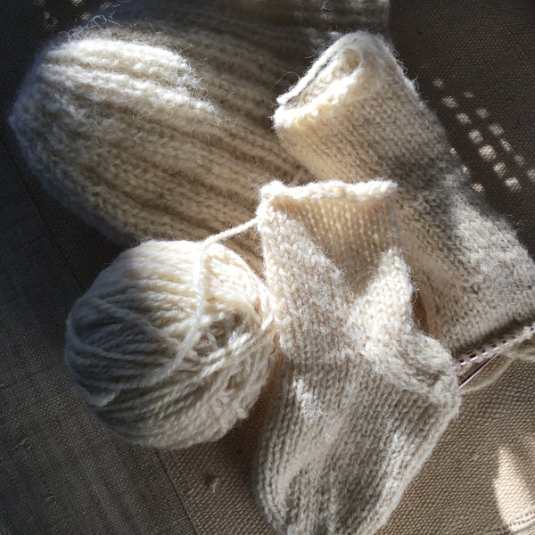 Custom Spun Natural Yarn