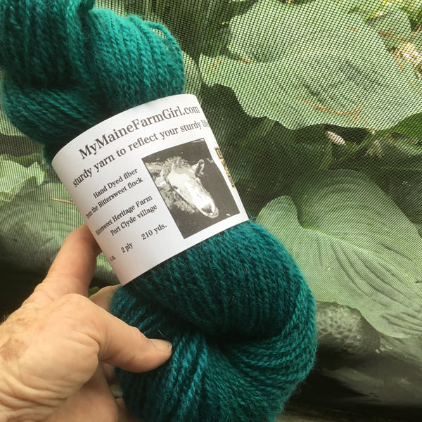 Coastal Maine Hand Dyed Yarn